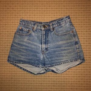 High Waisted Vintage Jordache Jean Shorts